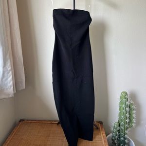 Black tube dress